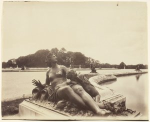 Versailles, noordelijk bekken door Jean Eugène Auguste Atget