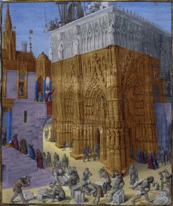 Bouw van de Tempel in Jeruzalem
