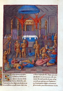 Schending van de Tempel van Jeruzalem door Pompeius