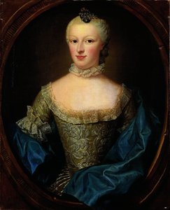 Portret van Margaretha Cornelia van de Poll, echtgenote van Cornelis Munter door Jean Fournier