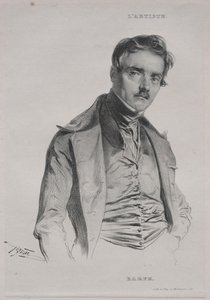Antoine-Louis Barye door Jean Francois Gigoux