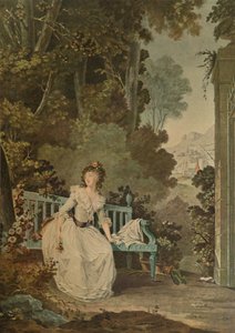 Madame Dugazon, 1770, 1913 door Jean Francois Janinet