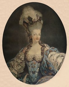 Marie Antoinette, koningin van Frankrijk, 1777, 1913 door Jean Francois Janinet