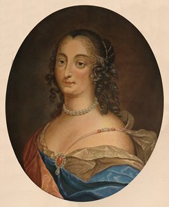Ninon De Lenclos door Jean Francois Janinet