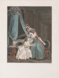 De indiscretie, 1788 door Jean Francois Janinet