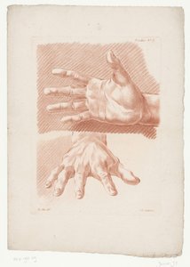 Twee handen door Jean Francois Janinet
