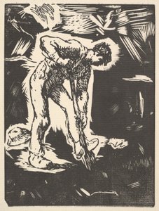 Graver, 1863 door Jean Francois Millet