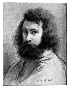 Jean-Francois Millet, 19e-eeuwse Franse schilder, 1900 door Jean Francois Millet