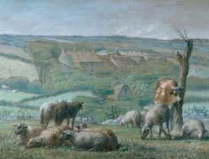 De Boerderij in Lieu-Bailly, 1871