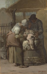 De schaapscheerders, 1857-61