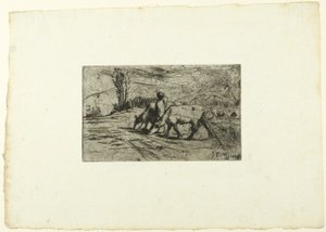 De twee koeien door Jean Francois Millet