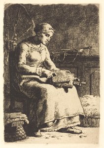 De Wolkaarder door Jean Francois Millet