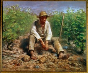 De wijnmaker door Jean Francois Millet