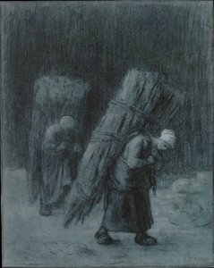 Vrouwen die takken dragen