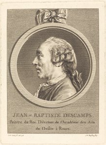 Jean Baptiste Descamps door Jean Francois Rousseau