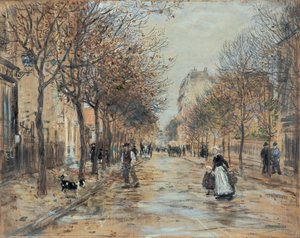 Straat in Asnières