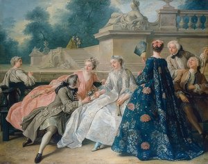 Liefdesverklaring door Jean François de Troy