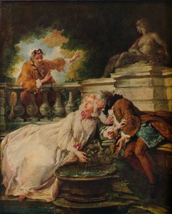 Het alarm, La Gouvernante Fidele door Jean François de Troy