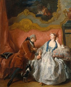 De Verklaring van Liefde, ca. 1724 door Jean François de Troy