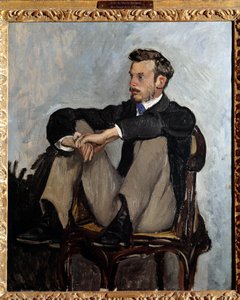 Portret van de schilder Pierre Auguste Renoir