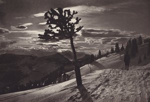 Rigi Kaltbad, Maanlicht in de Winter