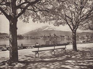 Zwitserland: Luzern, met de Pilatusberg