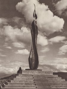 Zwitserland: Oorlogsmonument op de Forch, nabij Zürich