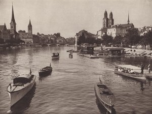 Zwitserland: Zürich vanaf de Quaibrücke