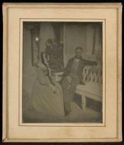 [Portret van Anna de Westphalen en haar man]. door Jean Gabriel Eynard