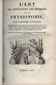 Fysiognomie - Frontispice van 