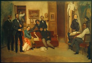 Atelier van de kunstenaar
