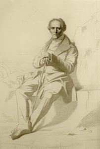 Portret Charles Fourier door Jean Francois Gigoux