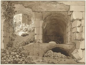 Gezicht in het Colosseum door Jean Grandjean