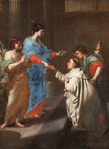 De mystieke verloving van de zalige Hermann Joseph met de Maagd Maria