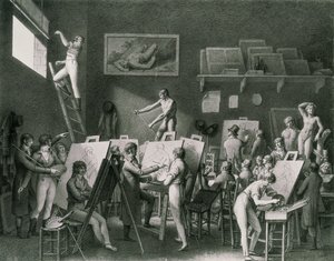 Het Atelier van Jacques Louis David (1748-1825)