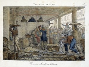 De nieuwe vismarkt van Parijs