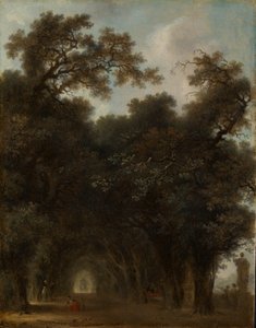 Een Schaduwrijke Laan door Jean Honore Fragonard