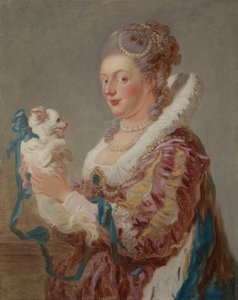 Een vrouw met een hond