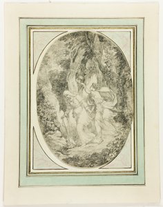 Allegorie-Ingenieuze Liefde door Jean Honore Fragonard