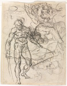 Figurenstudies verso, ca. 1761