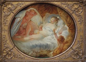 Brandstof voor het vuur door Jean Honore Fragonard