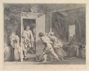 De Kast door Jean Honore Fragonard