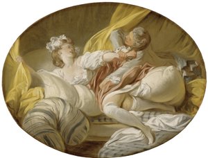 De nutteloze weerstand door Jean Honore Fragonard