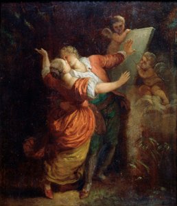 Eed van liefde, midden van de 18e eeuw door Jean Honore Fragonard