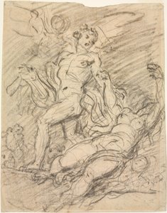 Orpheus en Eurydice (recto)