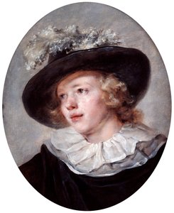 Portret van een jonge man, 18e begin 19e eeuw