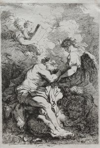 Sint Hiëronymus door Jean Honore Fragonard