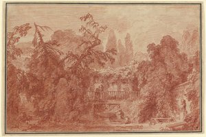 Terras en Tuin van een Italiaanse Villa