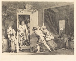 De Kast door Jean Honore Fragonard