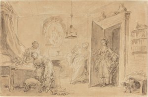 De Slaapkamer (Le Coucher of Ma Chemise brule)